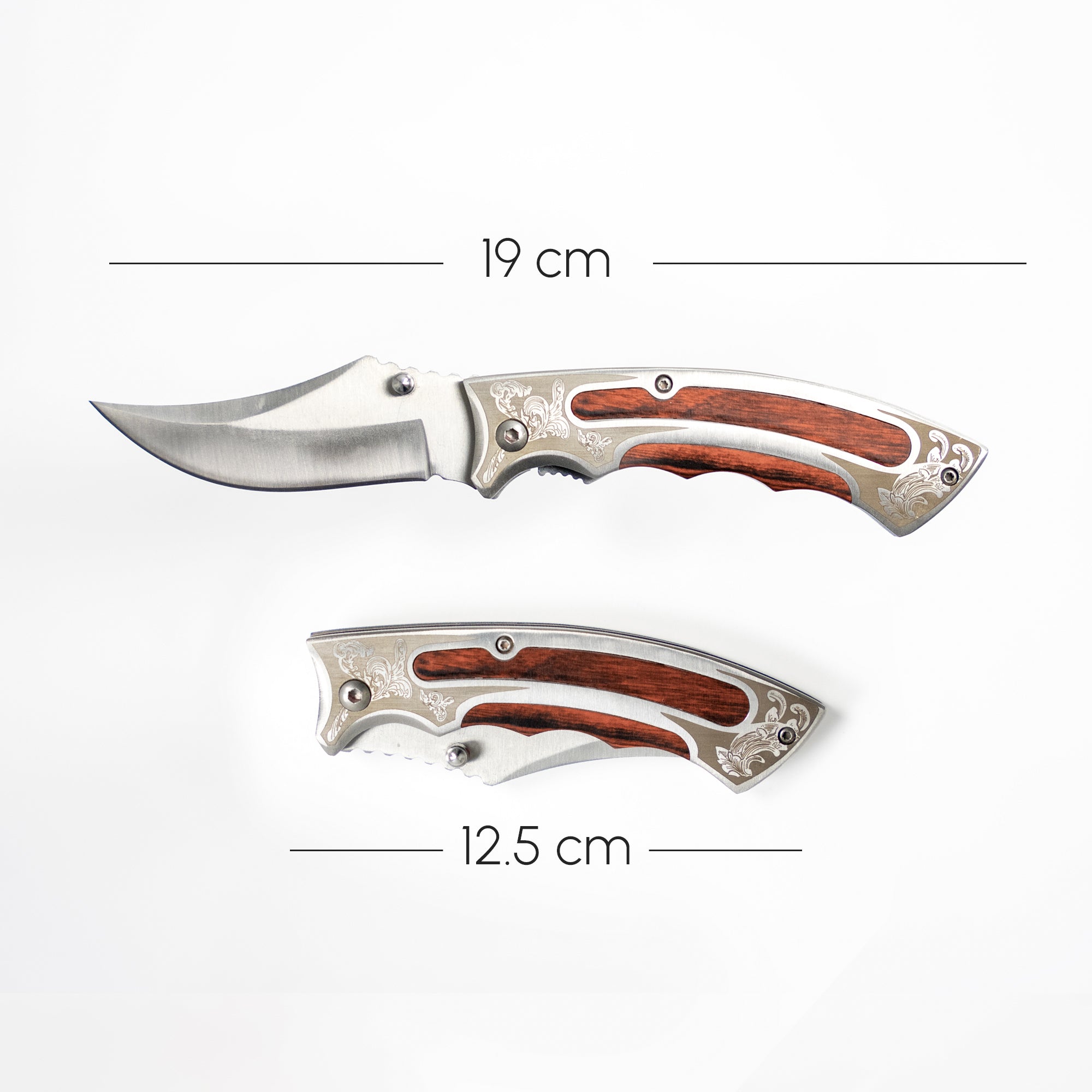 Fire and Steel - Clip Point Folding Knife Fire and Steel Exclusive - Tophatter Daily Deals